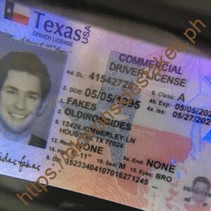 Texas Driver License(New TX O21 CDL 2020)