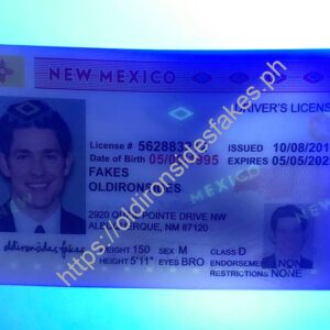 New Mexico Driver License (NM) | old ironsides fakes
